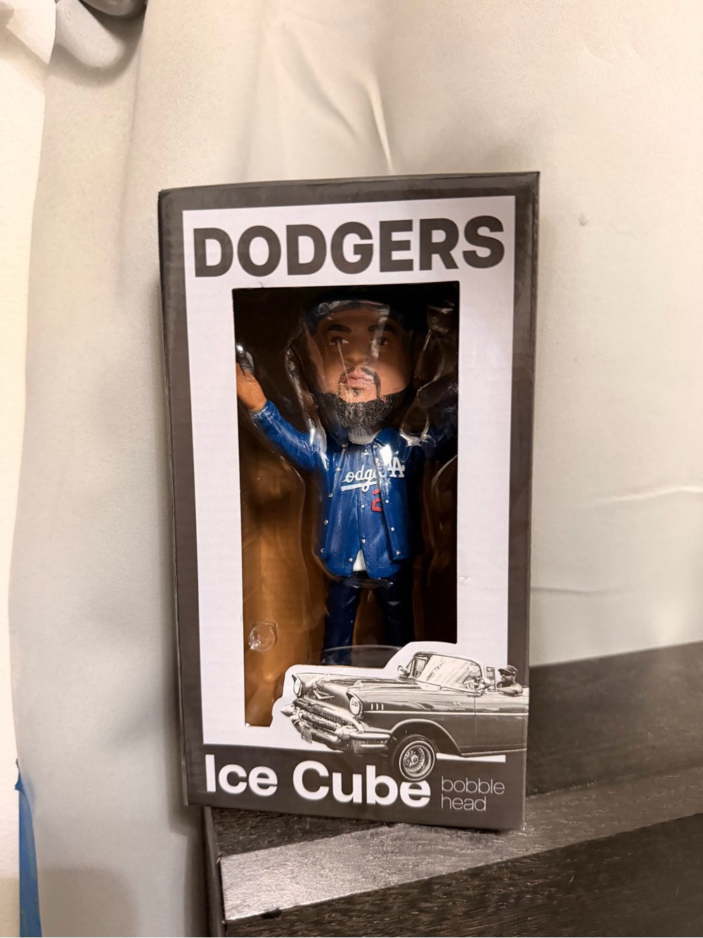 Dodgers Ice Cube Bobblehead - Blue